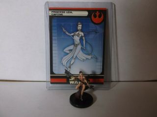 Princess Leia Captive Combined Star Wars Miniatures Game Rebel Storm