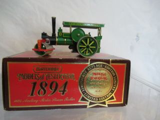 Matchbox Models Of Yesteryear 1894 Aveling - Porter Steam Roller Scale 1:60 Y - 21