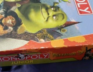 Monopoly Junior Shrek 2 Edition 3