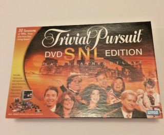 Saturday Night Live Edition Trivial Pursuit Board Game