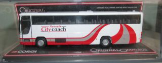 Corgi Ooc 1:76 Railway Scale 43313 Plaxton Premiere Coach Plymouth City Coach