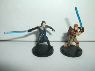 General Skywalker & Obi - Wan Kenobi,  Jedi General Wotc Star Wars Miniatures Game
