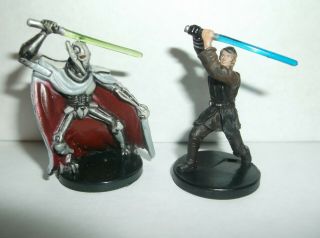 General Grievous & Anakin Skywalker Combined Star Wars Miniatures Rpg