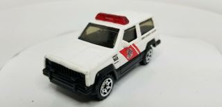 MATCHBOX ☆ 2006 JEEP CHEROKEE☆ MBX COAST GUARD ☆ WHITE from 5 - PACK ☆ UNIT 168 ☆ 2