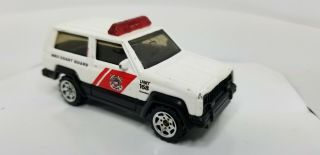MATCHBOX ☆ 2006 JEEP CHEROKEE☆ MBX COAST GUARD ☆ WHITE from 5 - PACK ☆ UNIT 168 ☆ 4