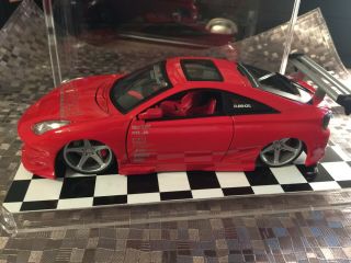 Jada Toys Import Racer 1:24 Die Cast Metal Red Toyota Celica