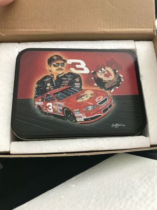 Action Dale Earnhardt Taz 2 Car 1:64 Scale Set In Tin Box,  Hot Property