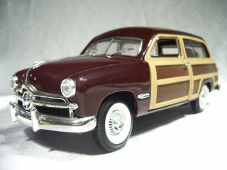 1949 Ford Woody Wagon Die Cast Car - 1/24 Scale By Sunnyside Ss 8703