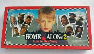Home Alone 2 - Lost In York The Board Game By Thq - 1992 Ed - Missing 1 Card