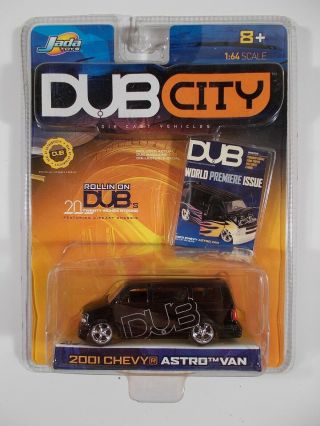 Jada 1/64 Dub City 2001 Chevy Astro Van