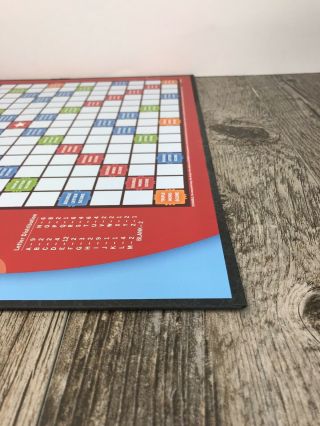 SCRABBLE Game Board Multi - Color Bkgd Latest Edition Hasbro Replacement/Crafts 2