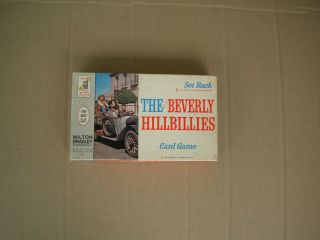 The Beverly Hillbillies Set Back Card Game 4332 1963 Near Complete W/deck Cover