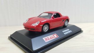 1/72 Real - X PORSCHE BOXSTER S RED diecast car model 2