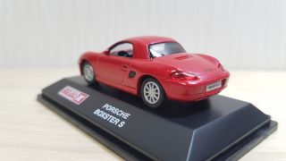 1/72 Real - X PORSCHE BOXSTER S RED diecast car model 3