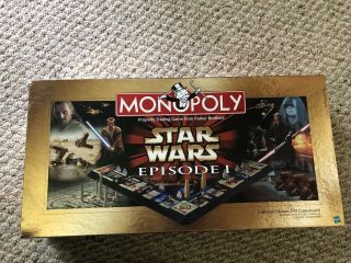 Star Wars Monopoly 3 - D Game Board Collector 