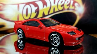 Hot Wheels Nissan 300zx Tt Red Loose Highly Detailed Tint Windows 2 Moonroof