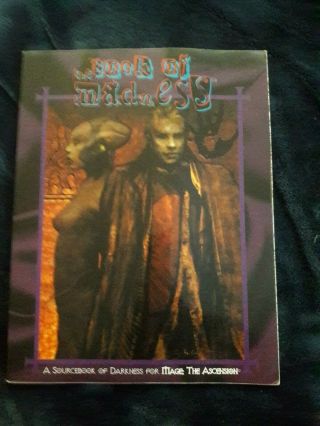 White Wolf Mage The Ascension Book Of Madness Revised Edition Rpg