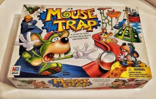 Complete Mouse Trap Board Game - Great Milton Bradley 2005