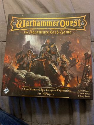 Warhammer Quest: The Adventure Card Game.  Fantasy Flight Games