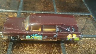 2006 Matchbox Mystery Machine Scooby - Doo 1963 Cadillac Hearse Loose 1:64