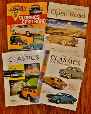Danbury 4 Catalogs Classics Of The Open Road 2004 - 2007 Batmobile,  Corvette