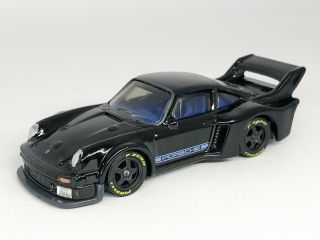 2 Eadc Custom Hot Wheels Porsche 934.  5 Black Wheel Swap Plus Budget Range