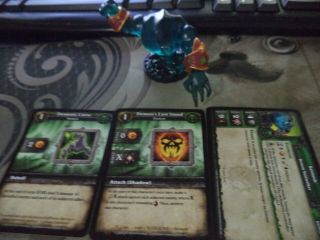 World Of Warcraft Miniatures Sarmoth With Cards