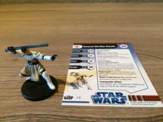 General Obi - Wan Kenobi (2008) With Card - Star Wars Miniatures,  Clone Wars