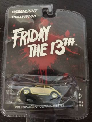Friday The 13th Volkswagen Classic Beetle 1:64 Series 9 Limited Edition Toy