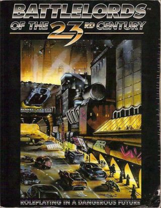 Optimus Des Sci - Fi Rpg Battlelords Of The Twenty - Third Century (4th Editi Sc Vg