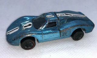 1969 Hot Wheels Redline Ford Mark Iv - Light Blue Well