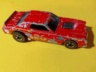 Hot Wheels Red Line Car - 1974 Ford Race Car Red
