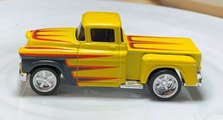 Hot Wheels Street Show ‘56 Flashsider Chevy Truck 1/64 Real Riders Chevrolet Htf