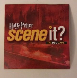 Harry Potter Scene It Dvd Game Replacement Dvd Only W/ Sleeve