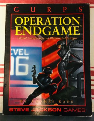 Gurps: Operation Endgame By Thomas Kane; Steve Jackson Games (1993,  Paperback)