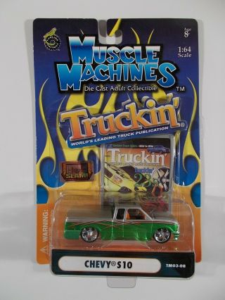 Muscle Machines 1/64 Trucking Chevy S10