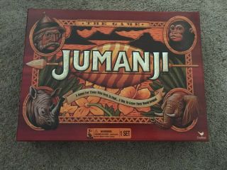 Jumanji Vintage Board Game 1995 Film Milton Bradley Hasbro