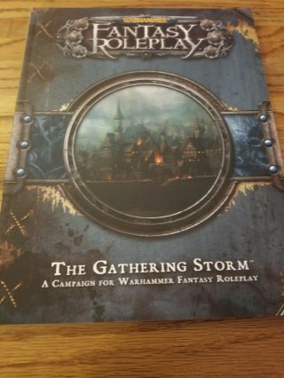Warhammer Fantasy Roleplay 3rd Edition The Gathering Storm Adventure Ffg Oop