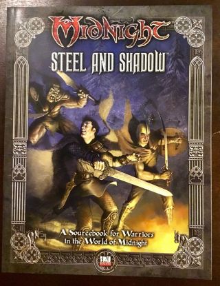 Midnight: Steel And Shadow: Rpg.  Wotc.  D20.  2004.  D&d.  Euc