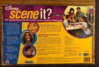 Disney Scene It? The DVD Game Mattel Family DVD Trivia Board Game 2