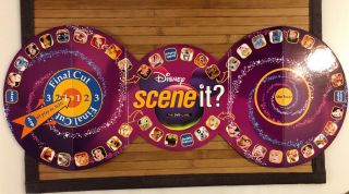 Disney Scene It? The DVD Game Mattel Family DVD Trivia Board Game 4