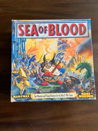 Games Workshop Sea Of Blood Expansion,  Incomplete,  Parts Only