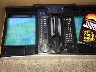 Battleship Board Game Electronic TALKING 1989 Milton Bradley Box 3