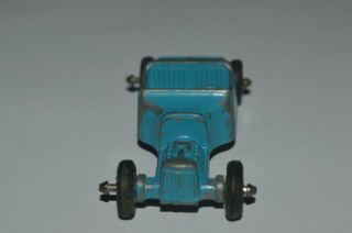 Vintage 1950 ' s Midgetoy Hot Rod Diecast 2.  5 Inches Blue Color Made In USA 3