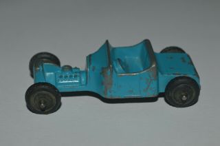 Vintage 1950 ' s Midgetoy Hot Rod Diecast 2.  5 Inches Blue Color Made In USA 4