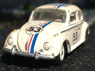 Johnny Lightning Vw Beetle Herbie The Love Bug 53 1:64 Diecast Rubber Tires
