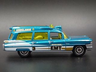 1963 CADILLAC AMBULANCE EMT RARE 1:81 SCALE COLLECTIBLE DIECAST MODEL CAR 2
