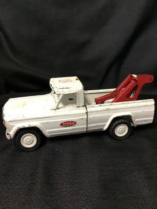 Vintage Tonka Jeep Tow Truck Missing String And Hook 9 "