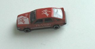 Vintage Die Cast 1:43 Scale Corgi Saab 9000 Fly Virgin Red In