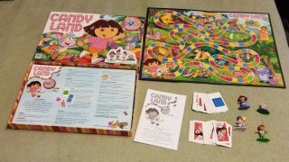 Candyland Dora Explorer Milton Bradley Games 2005 Complete